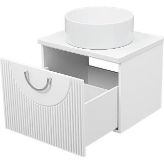 Подвесная тумба под раковину Misty Ярина 60 УТ000022147 белый